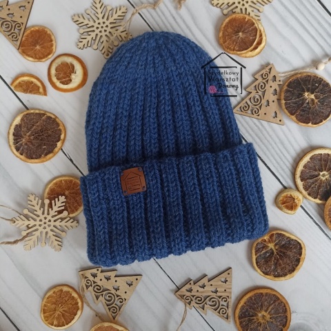 Czapka zimowa z wywinięciem