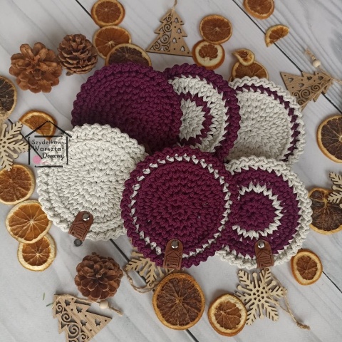 Podkładki dekoracyjne na stół, pod kubek, szklankę