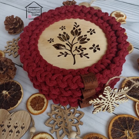 Podkładki dekoracyjne na stół, pod talerzyk deserowy