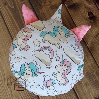 Poduszka dekoracyjna - jednorożec Stefcia