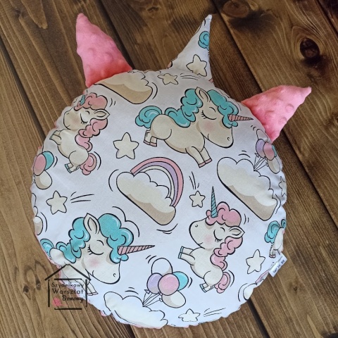 Poduszka dekoracyjna - jednorożec Stefcia