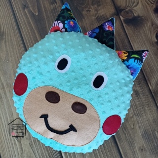 Poduszka dekoracyjna - smok Maurycy